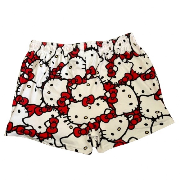 NEW Hello Kitty Sleeping Pajama Shorts Size Small - Picture 8 of 12
